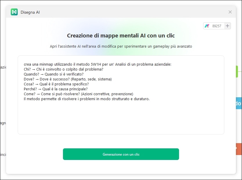 esempio metodo 5w1h