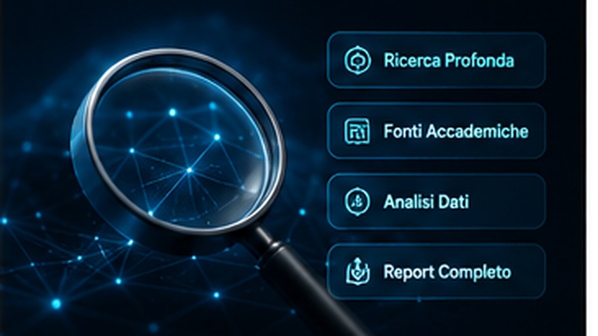 Consulente che trasforma una ricerca AI in un report decisionale
