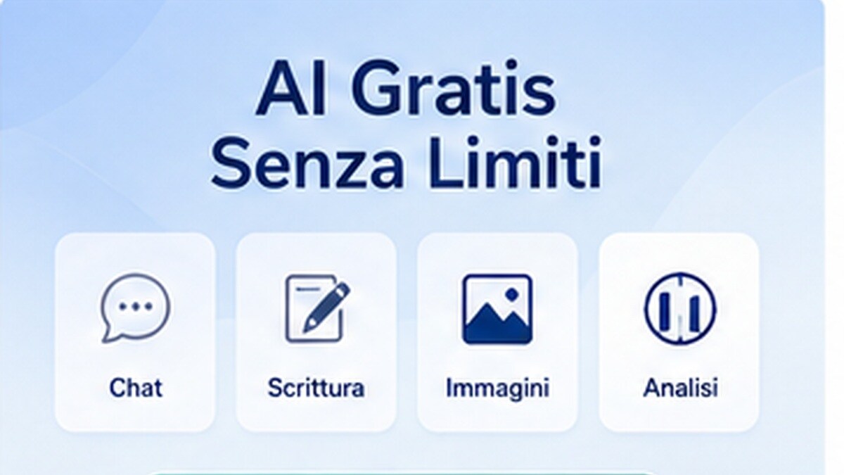 AI gratis senza limiti e differenza tra servizi cloud e locali