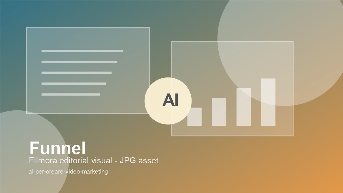Funnel video marketing con awareness, consideration e conversion