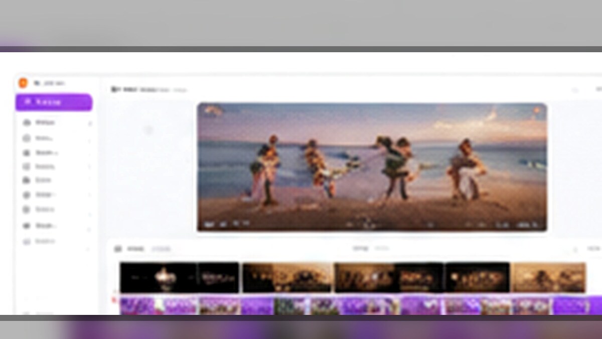 Confronto timeline AI audio ed esportazione tra editor video