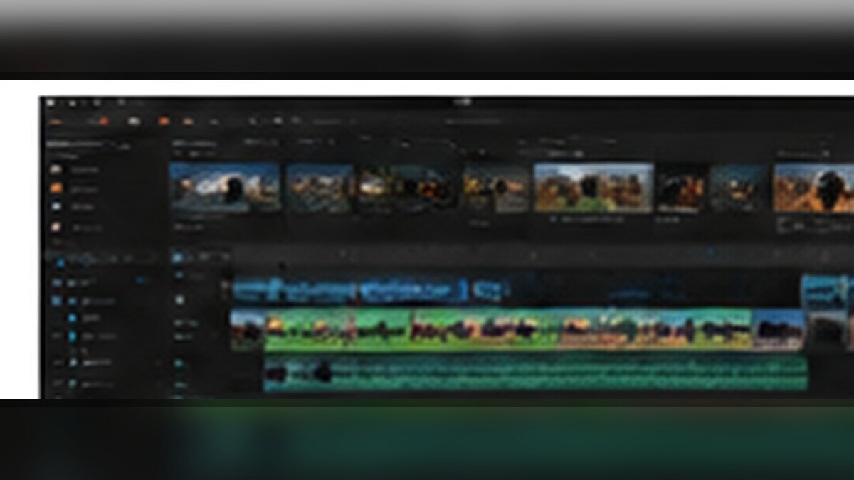 Montaggio video in Filmora con timeline multitraccia e strumenti AI