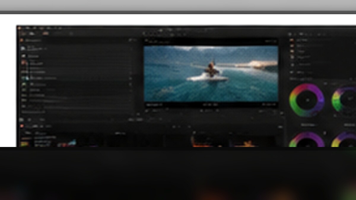 Montaggio video in Filmora con timeline multitraccia e strumenti AI