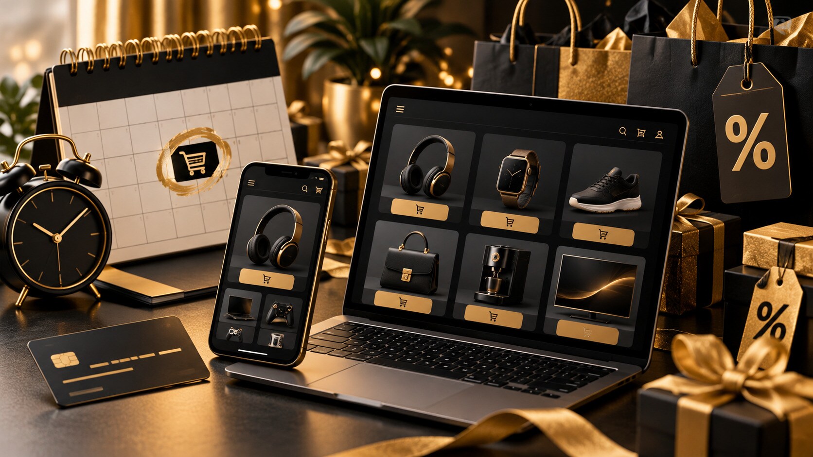 Calendario Black Friday 2026 con 27 novembre e Cyber Monday 30 novembre