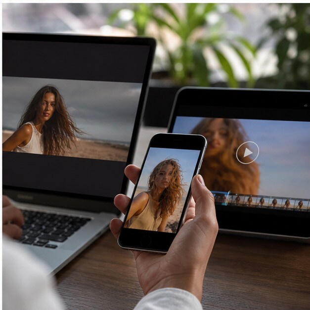 Esportazione di contenuti da foto animate per social e video marketing