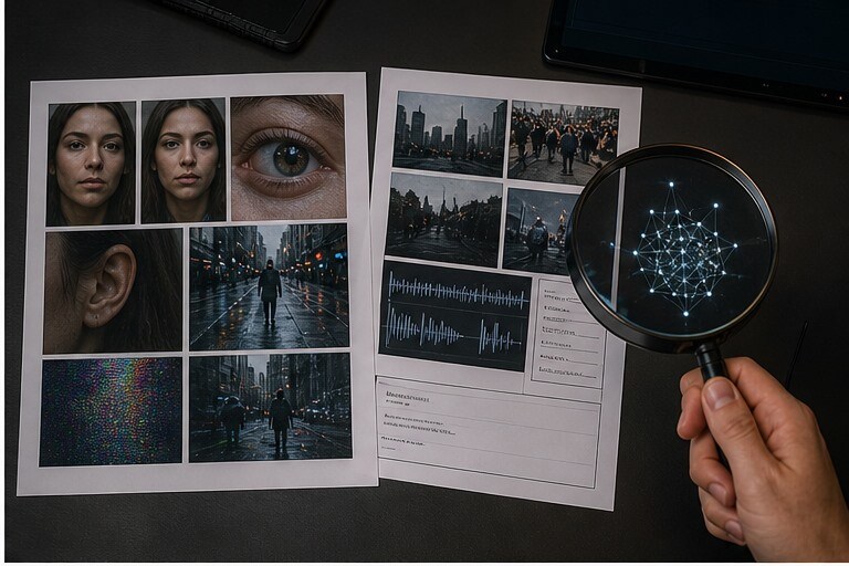 Confronto realistico tra controllo frame, verifica fonte e provenance digitale