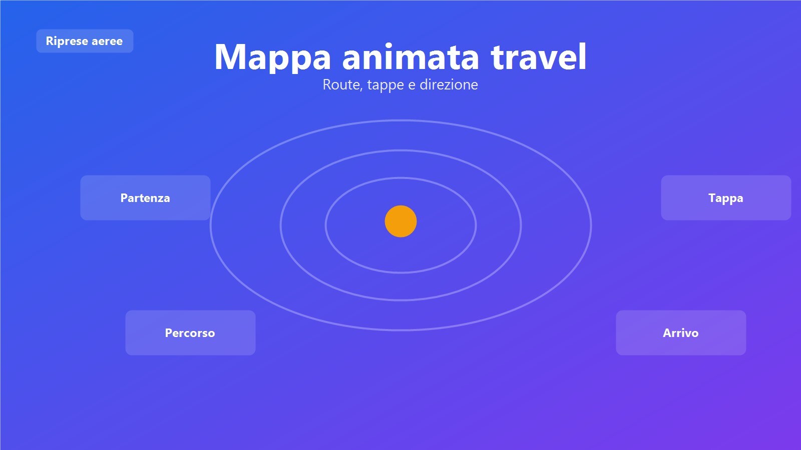 Guida per creare una mappa animata per video di viaggio