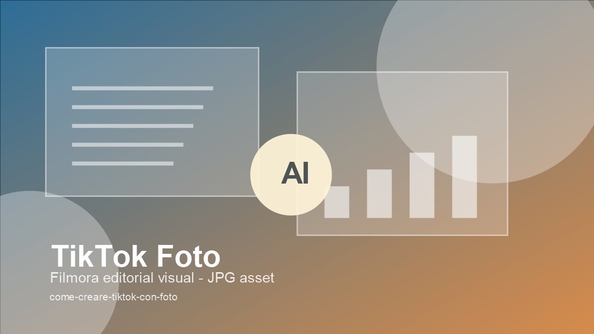 Smartphone con sequenza di foto, musica e timeline per creare TikTok