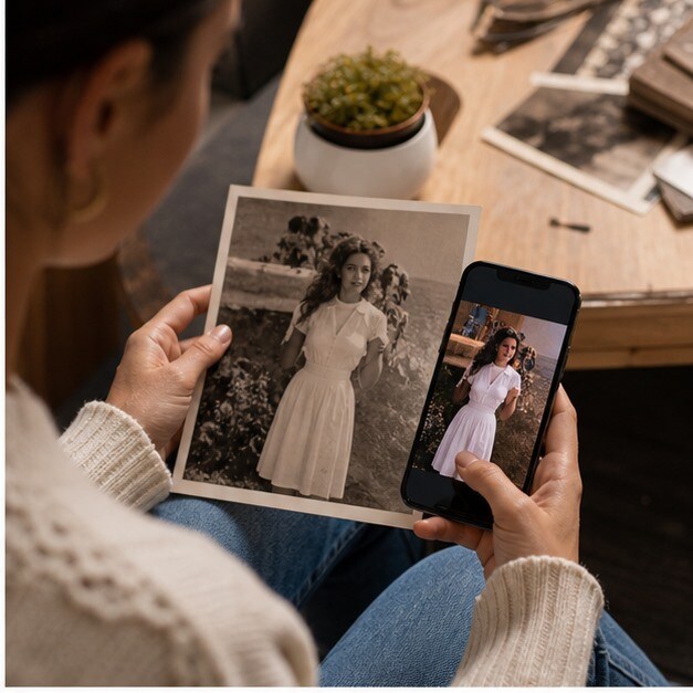 Workflow realistico che mostra prompt to short, photo to short e long video to short