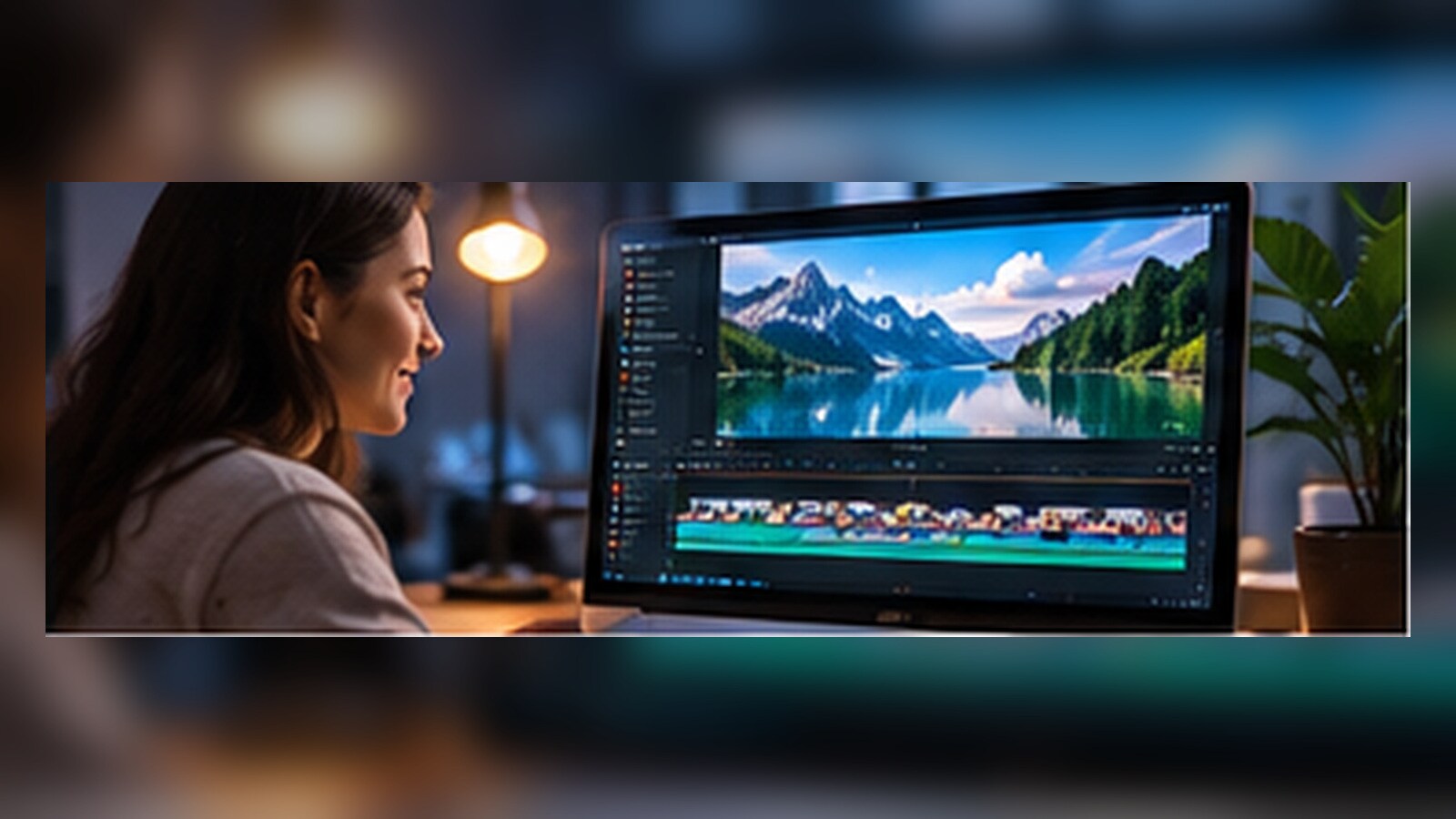 Confronto prima e dopo per migliorare la qualità di un video gratis