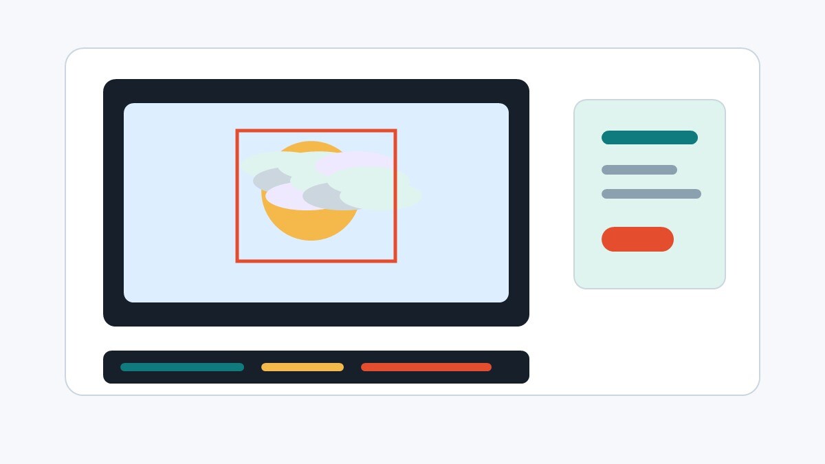 Editor video con volto sfocato, maschera di tracking e timeline