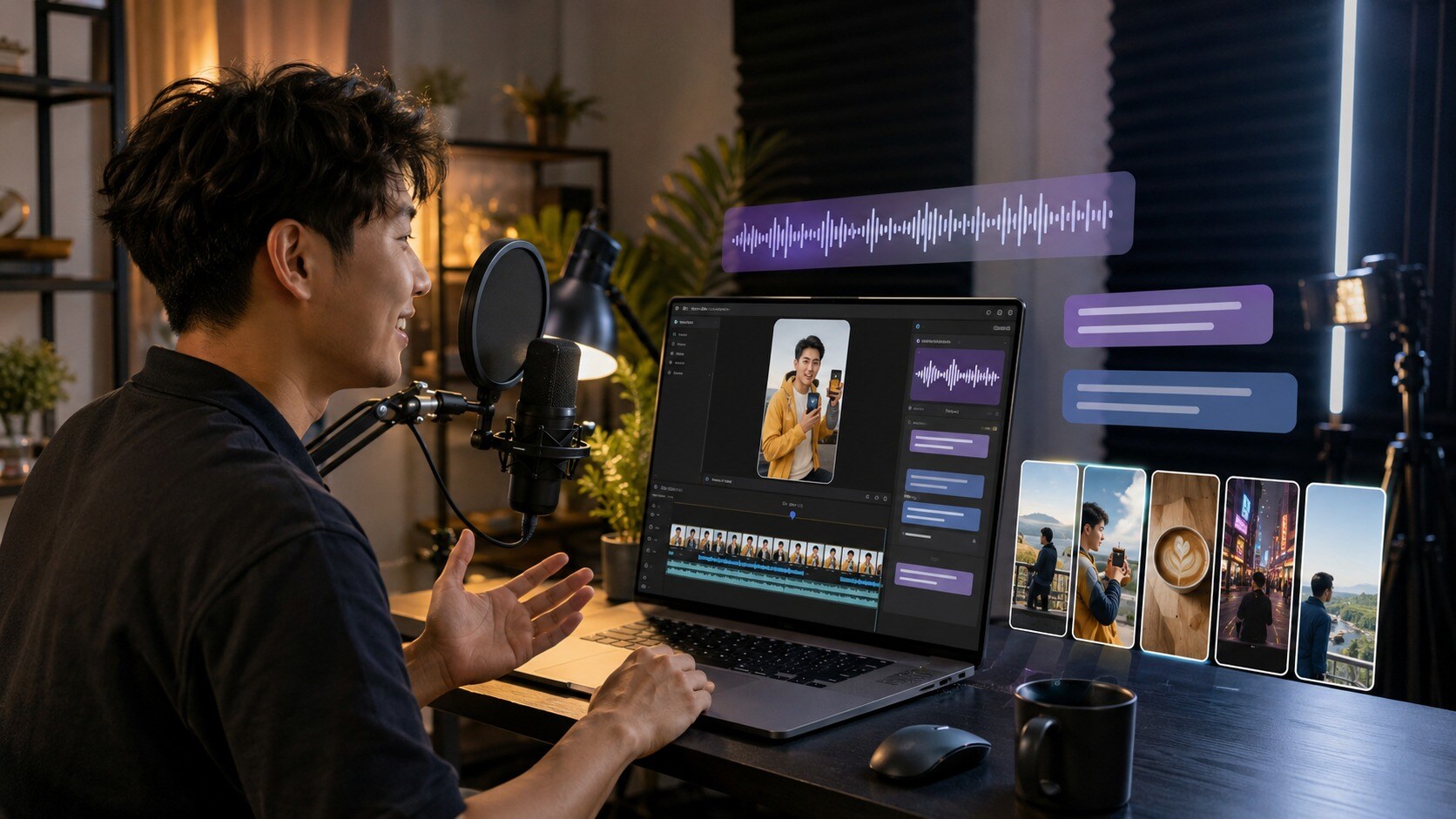 Come Trasformare un Podcast in Clip Social con AI