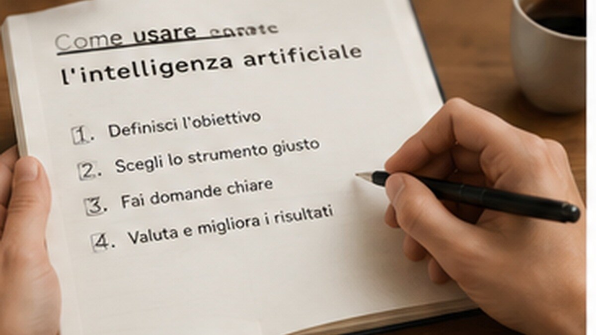 Uso dell’intelligenza artificiale per lavoro studio e creatività