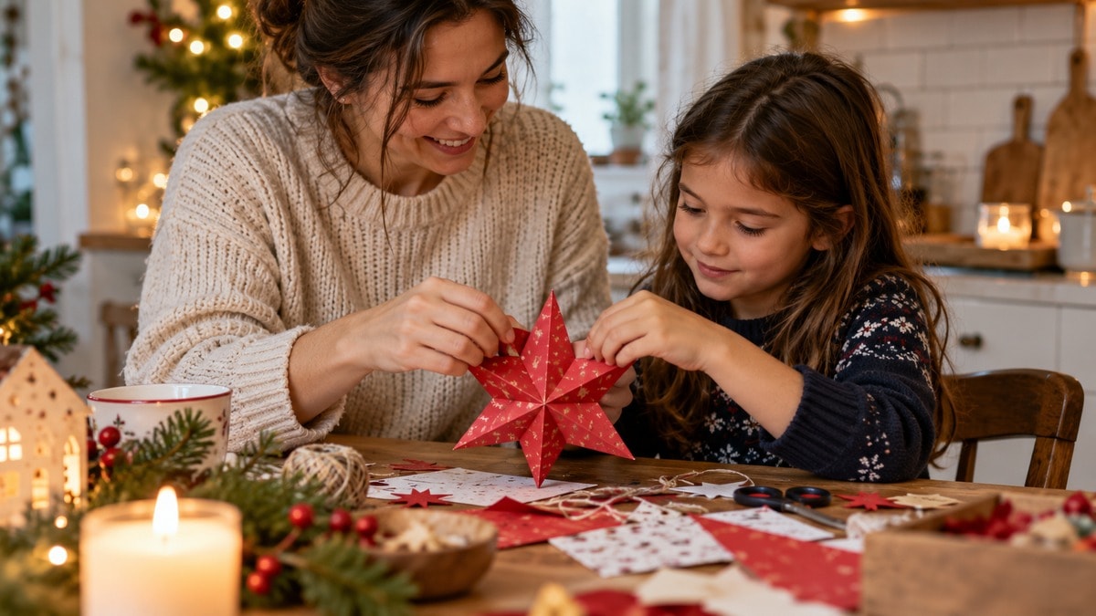 Un’attività creativa condivisa come sorpresa del calendario dell’Avvento
