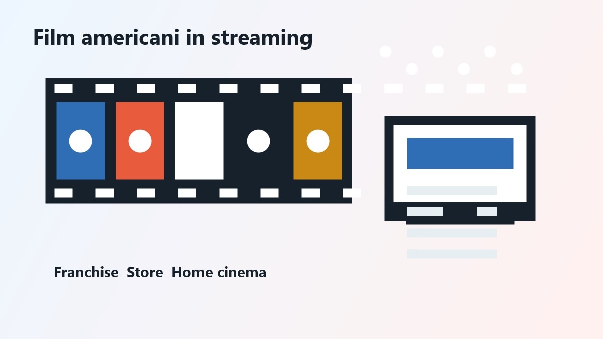 Piattaforme per vedere film americani su TV tablet e smartphone