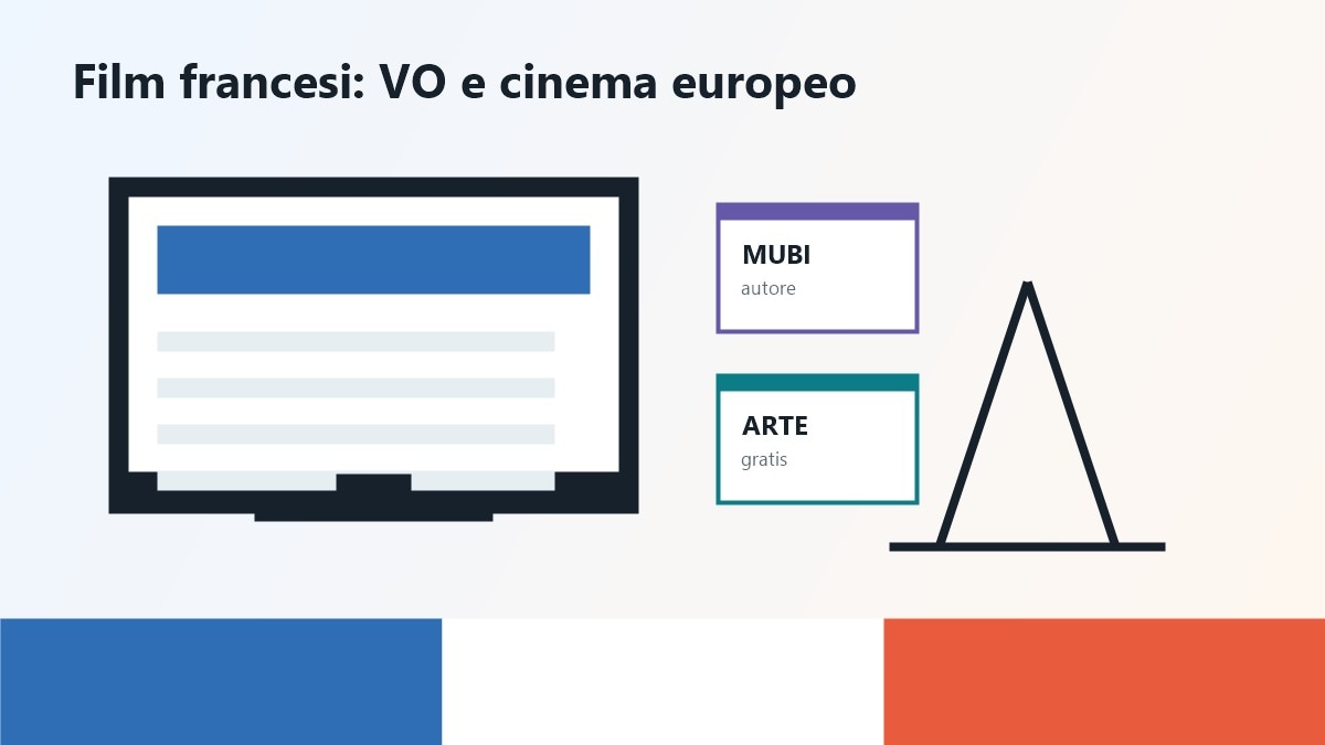 Piattaforme per vedere film francesi su TV tablet e smartphone
