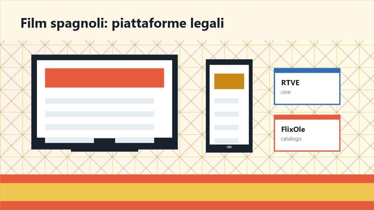 Piattaforme per vedere film spagnoli su TV tablet e smartphone