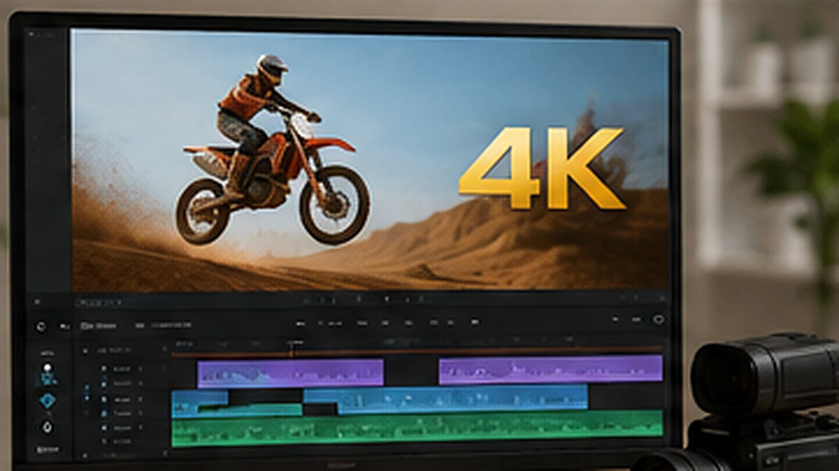 Esportazione e benchmark di un progetto video 4K