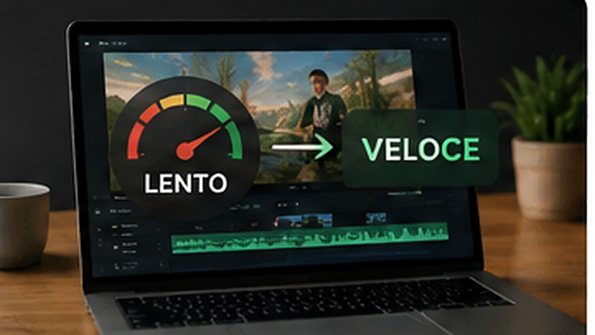 Editor video leggero su PC poco potente