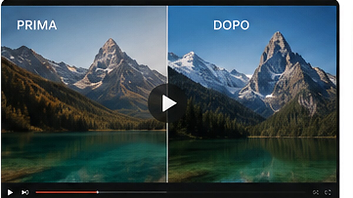 Esportazione video pulita senza watermark