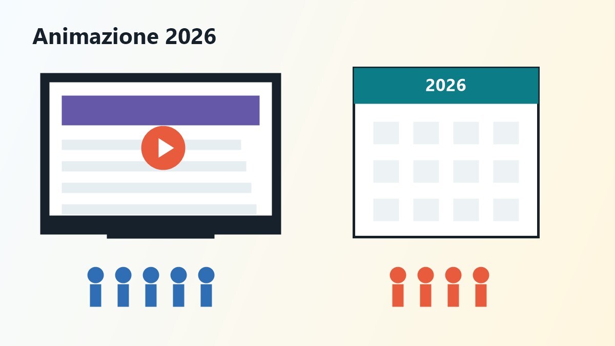 Calendario dei film d'animazione 2026 per bambini e adulti