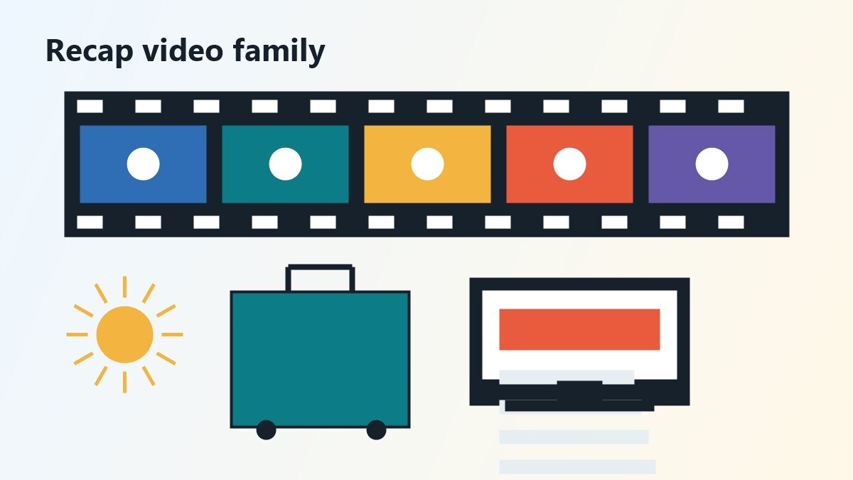 Storyboard per video recap di film family estivi