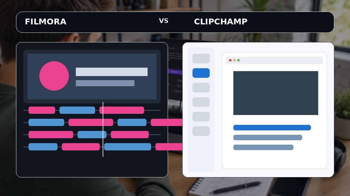 Filmora vs Clipchamp: quale editor video conviene su Windows?