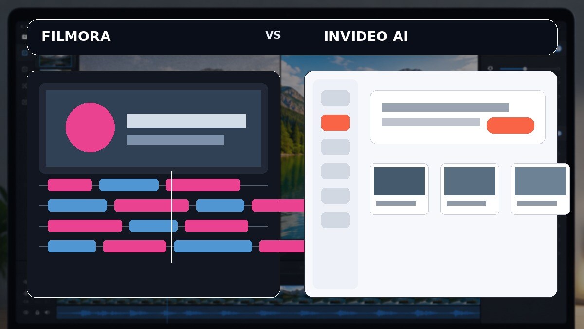 Filmora vs InVideo AI: generazione AI o editing completo?