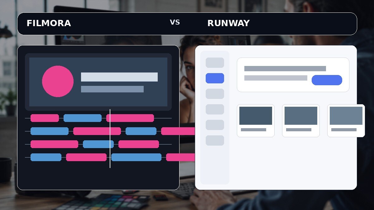 Filmora vs Runway: generazione video AI e montaggio a confronto