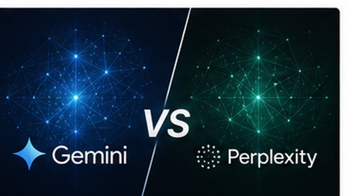 Confronto tra Google Gemini e Perplexity con fonti
