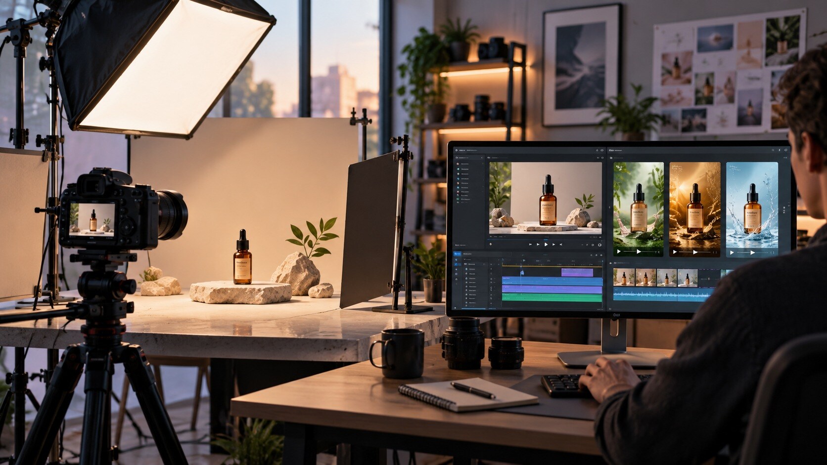 Controllo qualità finale di video pubblicitario AI prima della campagna