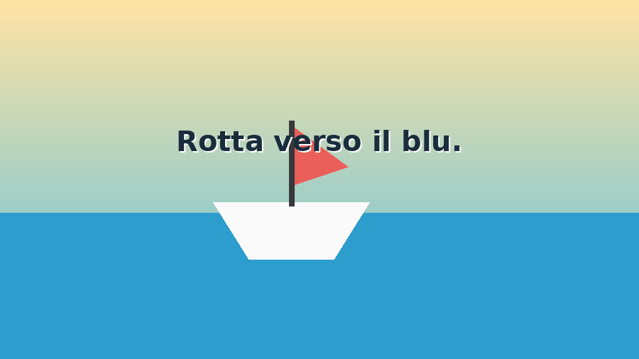Barca e viaggio GIF del mare