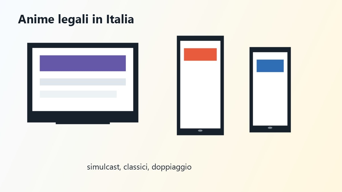 Piattaforme legali per guardare anime in Italia