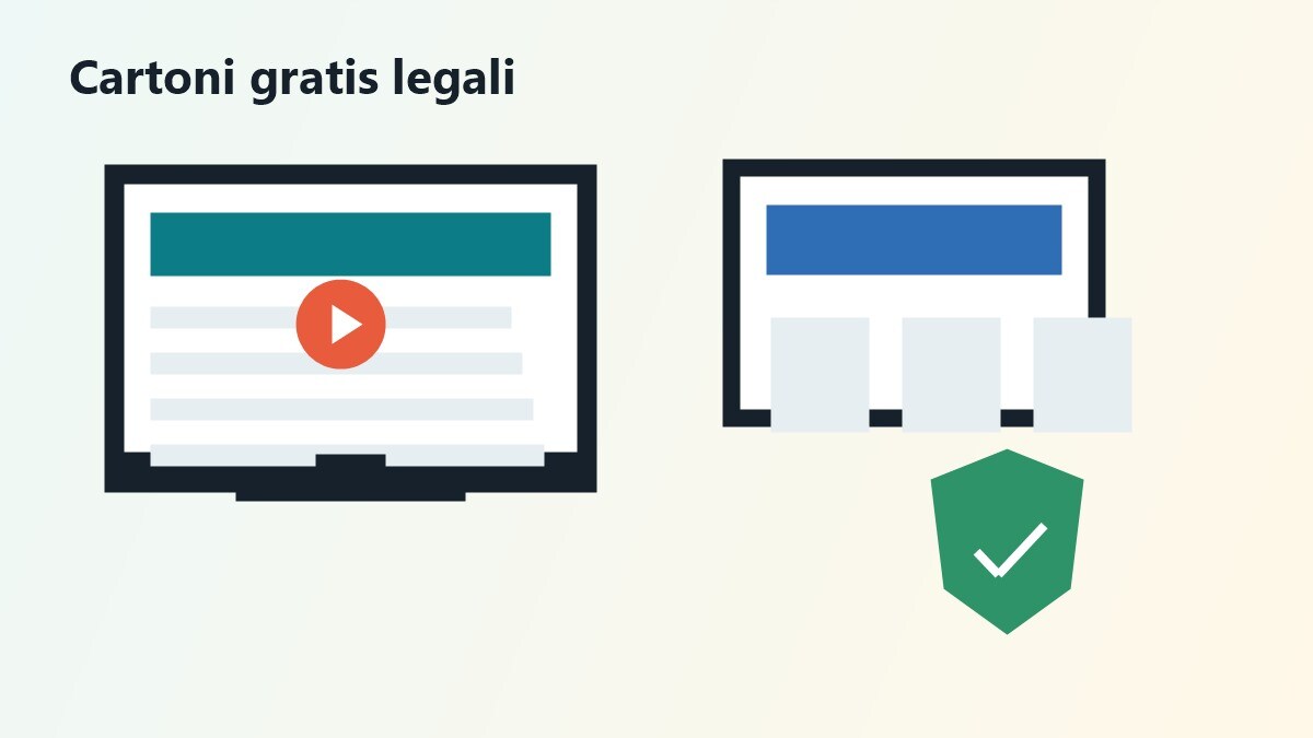 Piattaforme legali per cartoni animati gratis in Italia