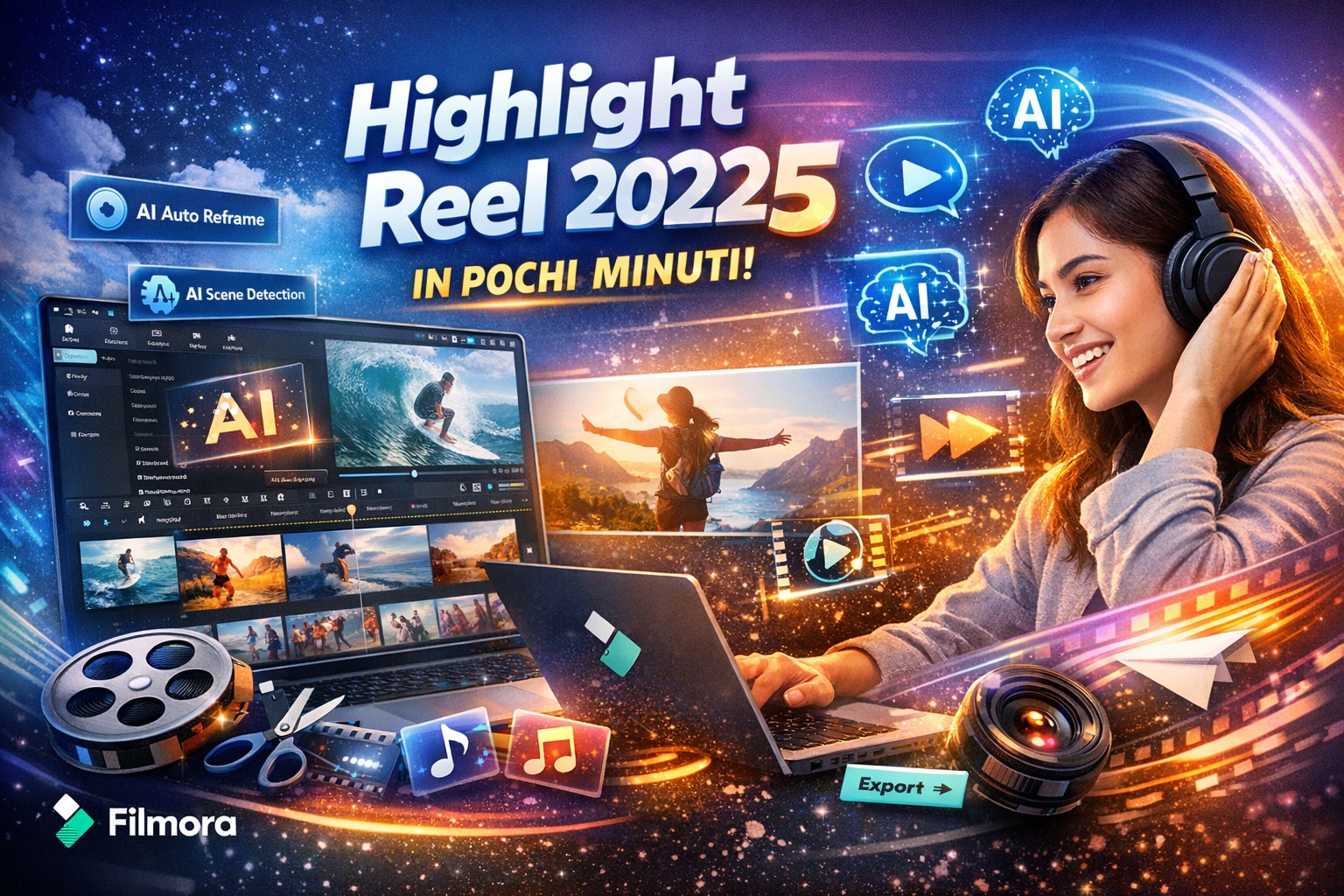 generare video highlight per 2025