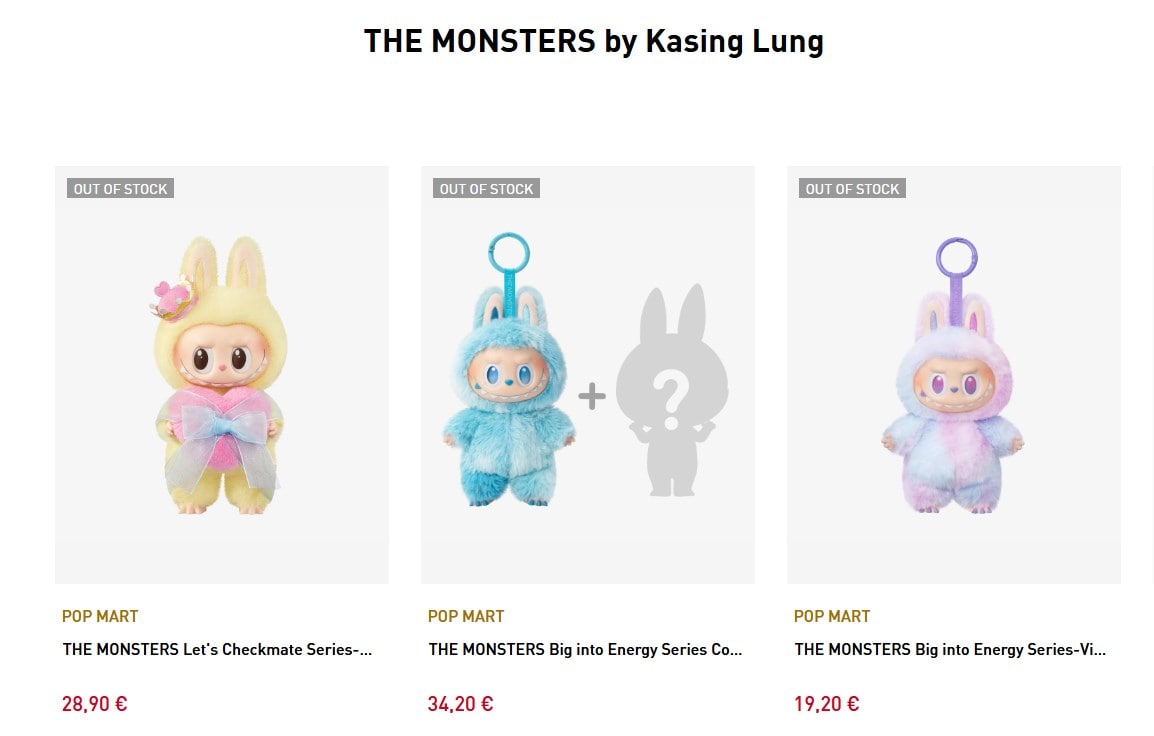 comprare labubu online