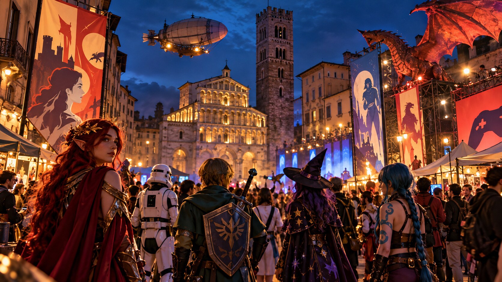 Mappa pratica per raggiungere Lucca Comics 2026 in treno e auto