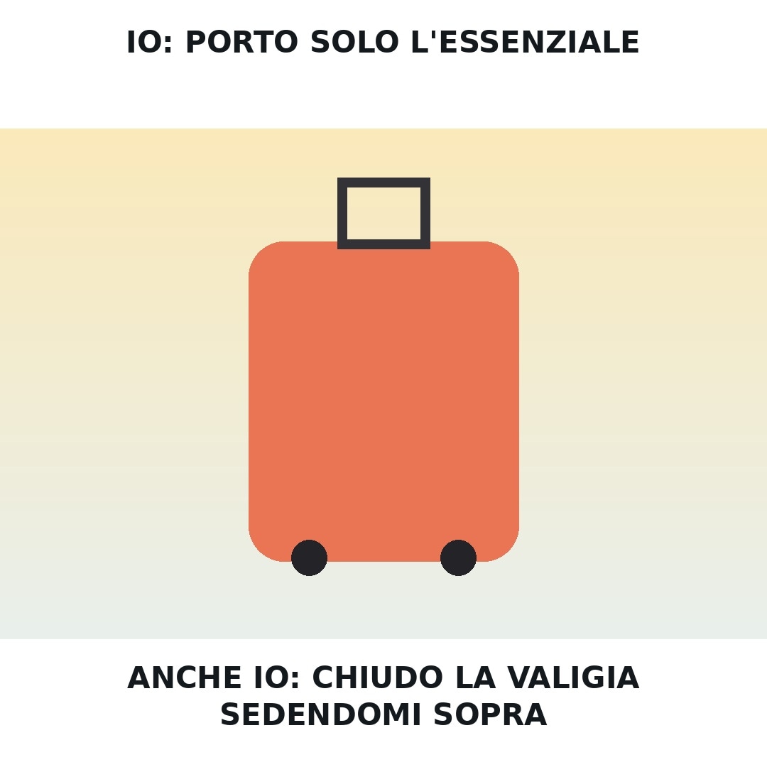 La valigia essenziale