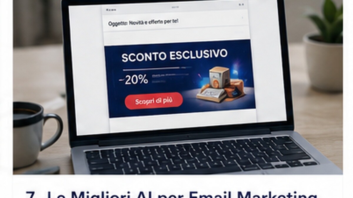 Email promozionale visualizzata in un flusso di marketing