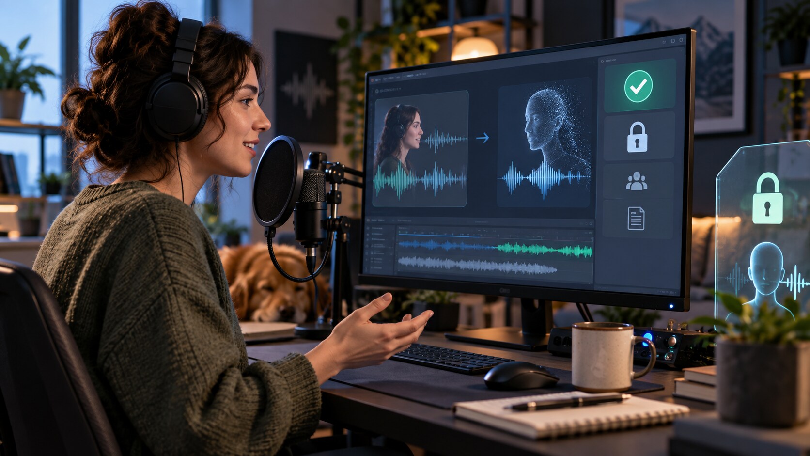 Confronto tra strumenti AI di voice cloning per podcast video e applicazioni