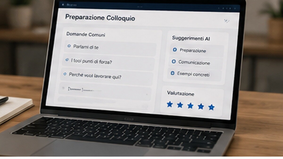 Le Migliori AI per Preparare un Colloquio di Lavoro nel 2026 - scenario principale
