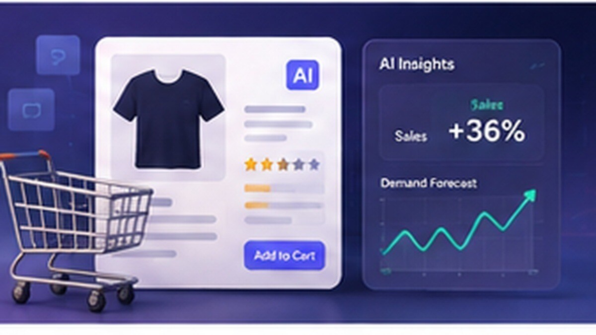 AI per e-commerce che genera creatività prodotto e insight