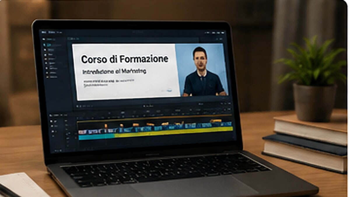 Editor video per formazione aziendale e corsi e-learning