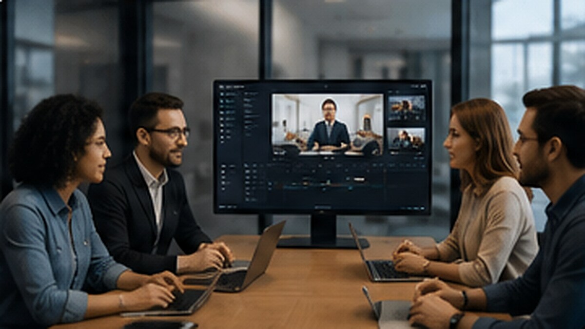 Editor video collaborativo per team marketing e aziende