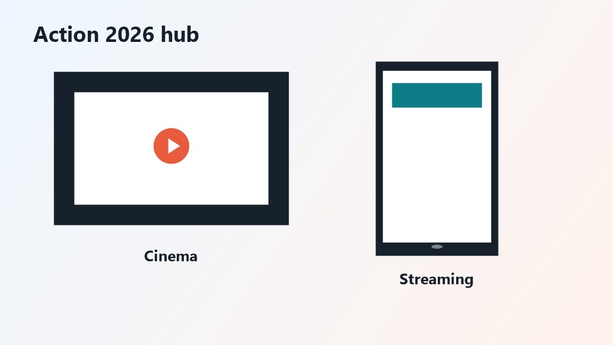Dashboard film d'azione 2026 tra cinema e streaming
