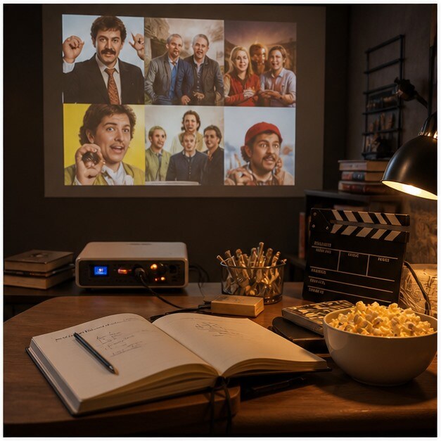 Creator che trasforma una guida streaming in video comparativo per social