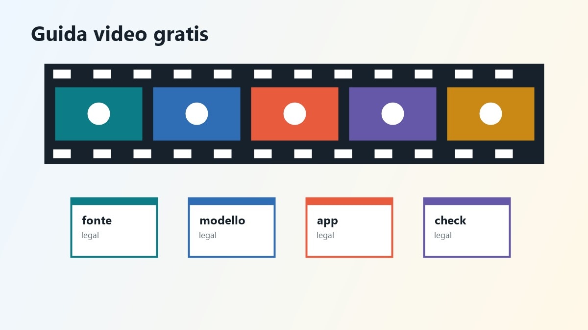 Storyboard video per piattaforme film gratis legali