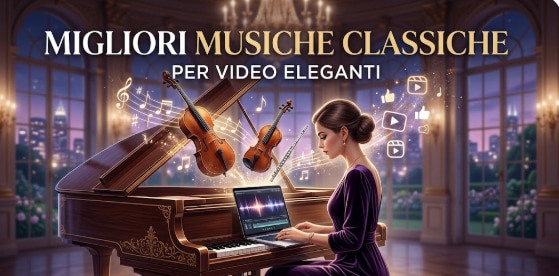 migliori musiche classiche per video eleganti