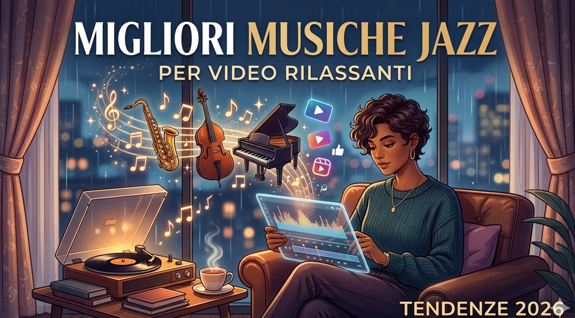 migliori musiche jazz per video