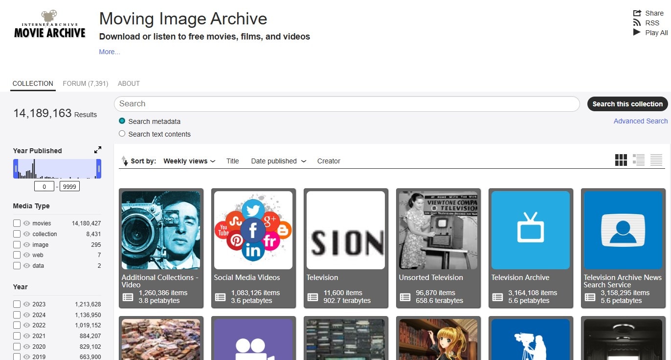 movie archieve per guardare film online
